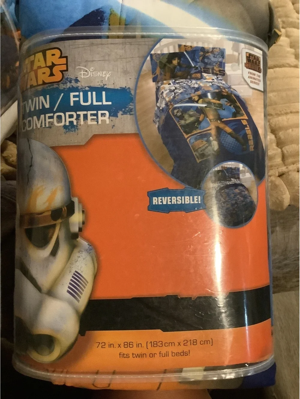 Star Wars Rebels Twin/Full Reversible Comforter